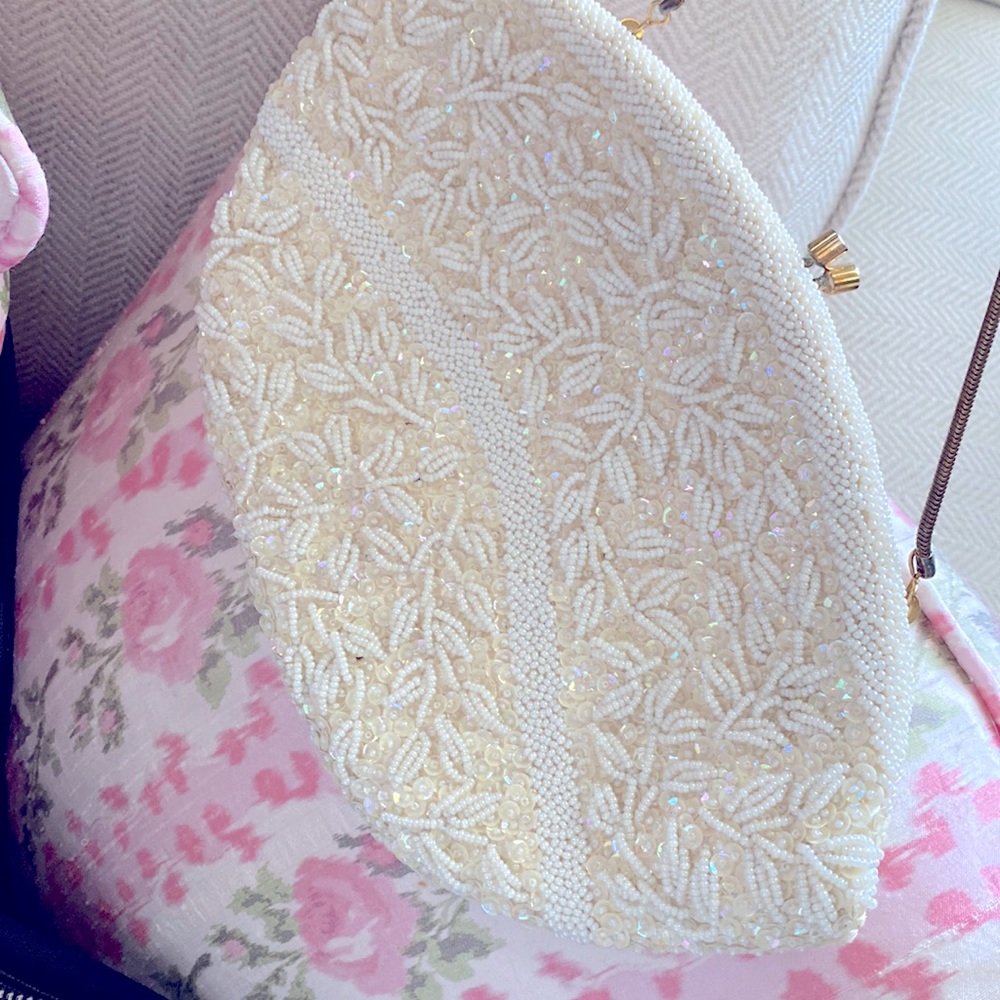Vintage Beaded Clutch Purse